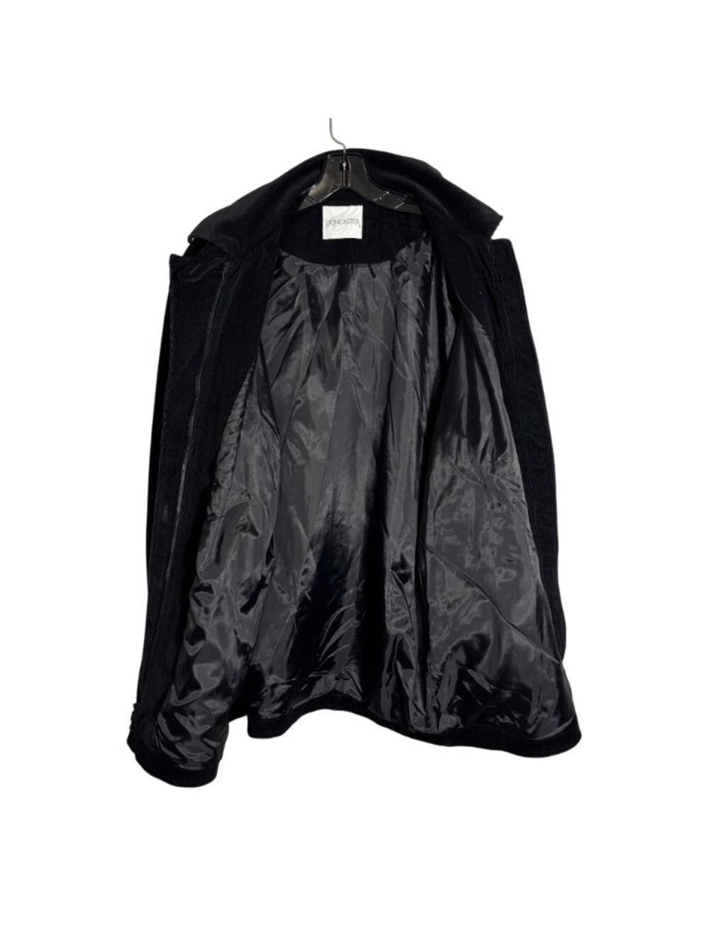 Vintage Black DonCaster Corduroy Jacket Casual/Chore/Retro Style - Picture 3 of 16